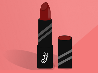 Red Lips for holidays beauty cartoon colors design digital illustrations drawing fashion illustration make up minimal