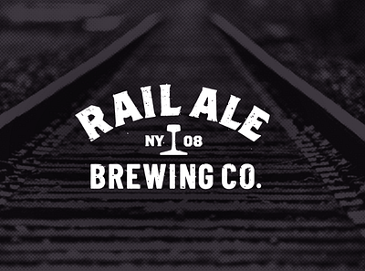 Rail Ale Brewing Co. illustrator logo logodesign photoshop