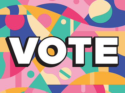 Vote abstract illustration illustrator type vector vote