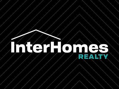 InterHomes Realty Logo branding logo logo design re brand real estate realty