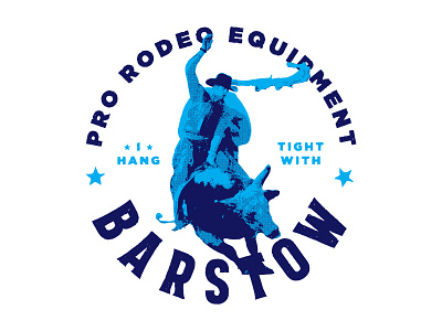 Barstow Bull Tee apparel design cowboy illustration rodeo t shirt t shirt design