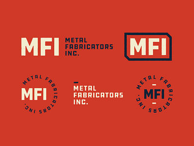 More Metal Fabricators Logos branding design logo logo design text texture typography