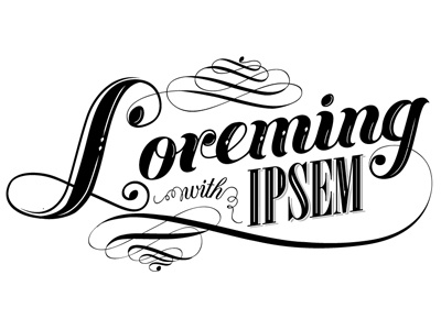 Loreming Mimi typography