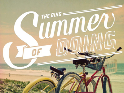 Summer of Doing typography