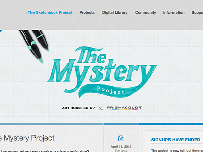 The Mystery Project logo