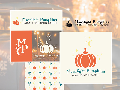 Weekly Warm-up: Pumpkin Patch Logo branding graphic design logo