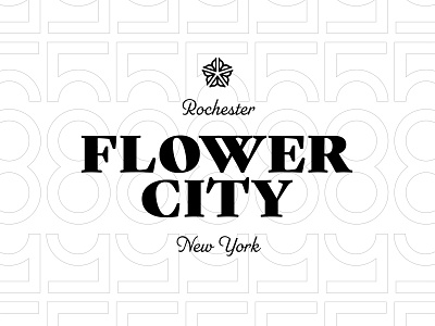 Rochester Flower City Lockup
