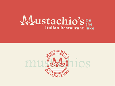 Mustachio's Italian Restaurant Logo