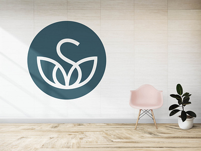 Logomark for Simplina branding fertility identity design logo logomark telehealth wellness