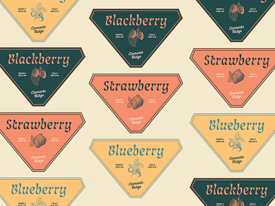 Jam Labels for Clements Ridge Produce