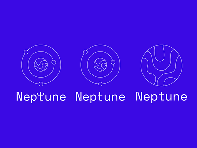 Neptune Iteration 1 branding clean design graphic design icon logo minimal vector web website