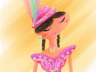 Morenada Boliva characterdesign chracter digital illustration digital painting digitalart illustration illustration art