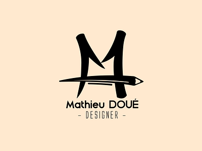 Mathieu DOUE Design Logo