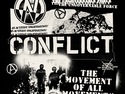 Conflict - Movement Collage