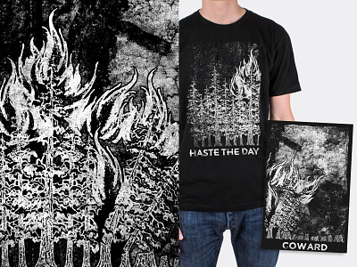 Haste The Day - Forest Fire Shirt/Poster