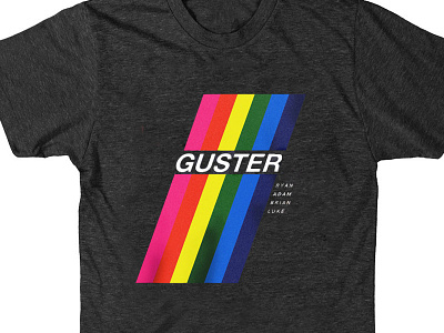 Guster - Vintage VHS Shirt 80s apparel band guster indie merch rainbow retro shirt vhs vintage