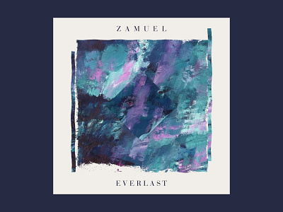 Zamuel - Everlast Cover Art 90s abstract album art album cover diamond electronic glitch music texture zamuel