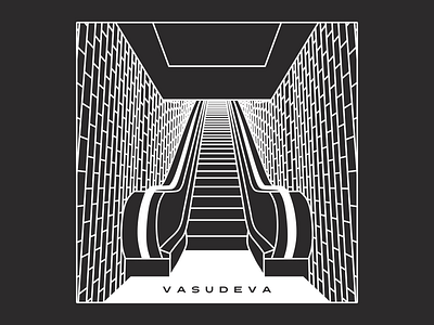 Vasudeva - Tour Shirt apparel instrumental math rock minimal modern shirt symmetrical vasudeva