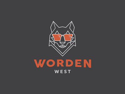 Wodren West branding clean design design explore illustration logo minimal outdoor typography wolf
