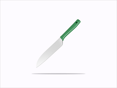 3D Illustration Knife knife tools