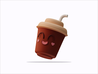 3D Illustration Food Emoticon