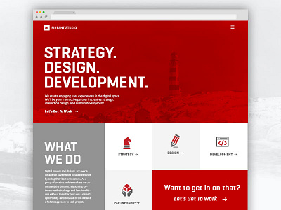 Fireant Homepage Update design fireant flat grid homepage icons studio ui update ux website