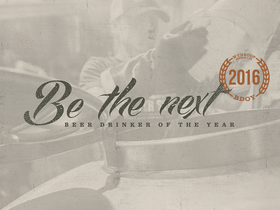 Be The Next