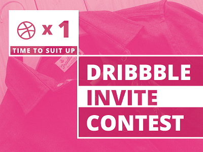 Invite Contest admission contest draft dribbble invitation invite one player portfolio submission