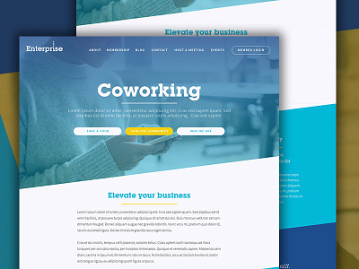 Coworking Space Website (WIP)