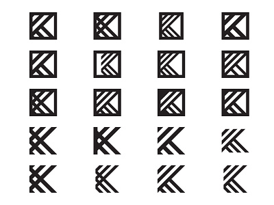 K23 Brand Experiments 2 2 3 brand branding icon k k23 logo symbol