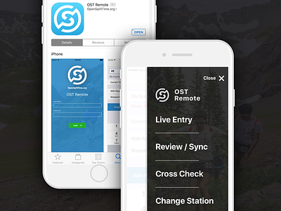 Race App in the App Store 7 app ios iphone menu overlay race running store