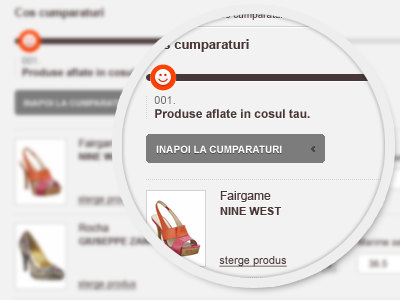 Belletina - Checkout Process adobe photoshop checkout clean ecommerce fashion orange shop ux website wip www.kanvas.ro