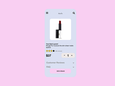 Daily UI 012 - E-Commerce