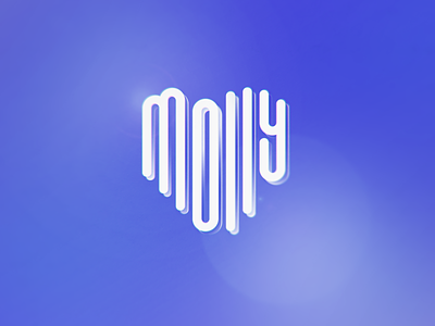 Molly branding design graphics illustration lettering logo typography vector