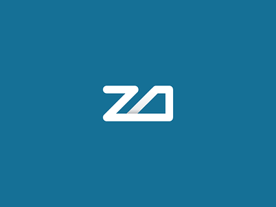 Zd Logo branding design gradient graphics illustration logo shadow zd