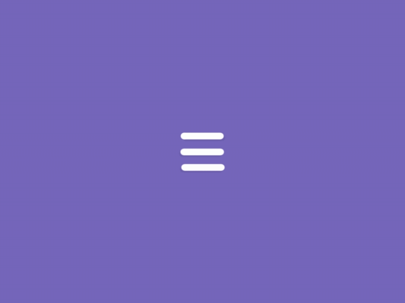 Hamburger Menu Thing after effects animation design gif graphics joby motion design