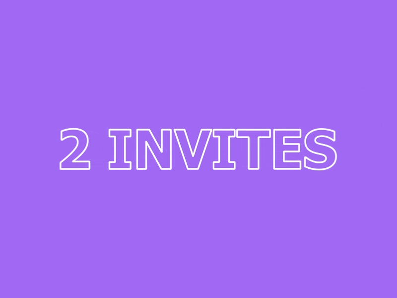 2x Dribbble Invite Giveaway! draft dribbble giveaway invitation invite invites recruit