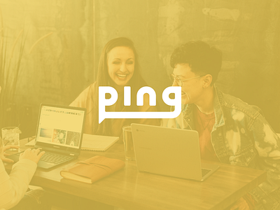 Ping | Day #4 branding challenge design logo ping text type