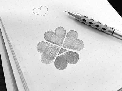 Ace Of Hearts ace hearts logo sketch