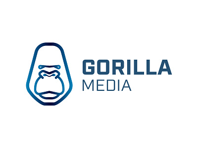 Gorilla Media v2 baku corporate identity illustration