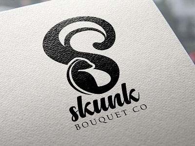 The Skunk animal logo branding corporate identity graphic art illustration logo skunk