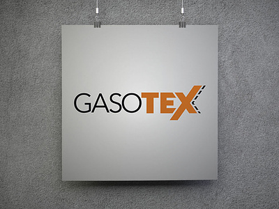 Gasotex Industria Textil branding design logo