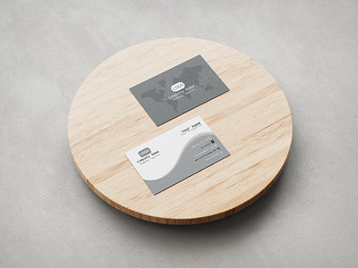 Business card with Minimal design