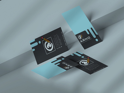 Business card with Minimal design