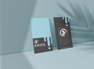 Business card with Minimal design