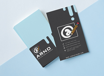 Business card with Minimal design