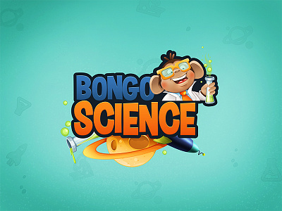 Bongo Science app education ios learning loading logo monkey science spelling splash screen