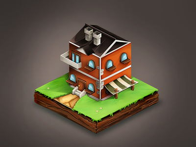 House building game house ios isometric mobile