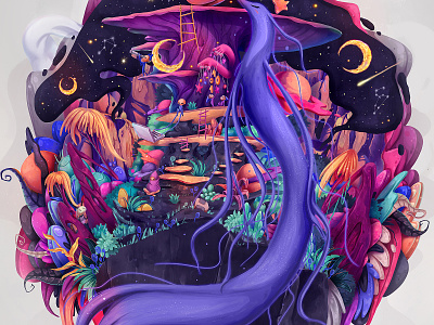 Onyx concept art fantasy gemstone illustration onyx whimsical