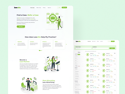 Platform for Lawyers design law platform ui ux